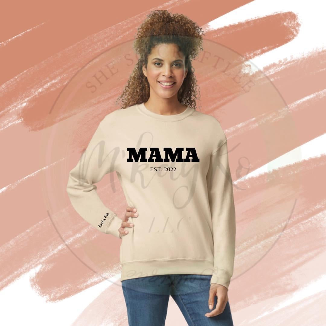 Custom Mama Sweatshirt