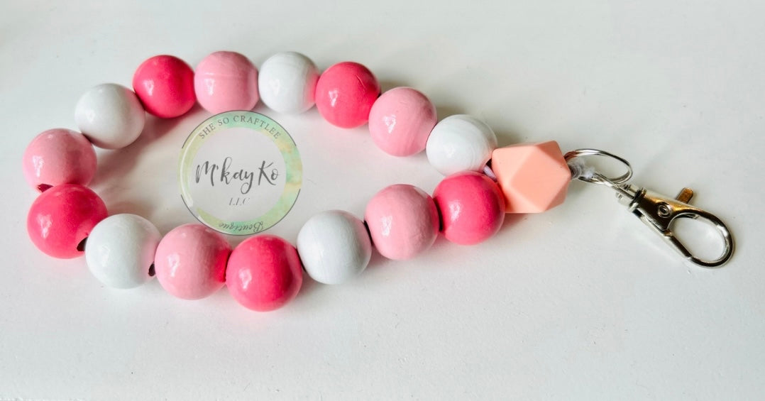 Wooden Bead Wristlets