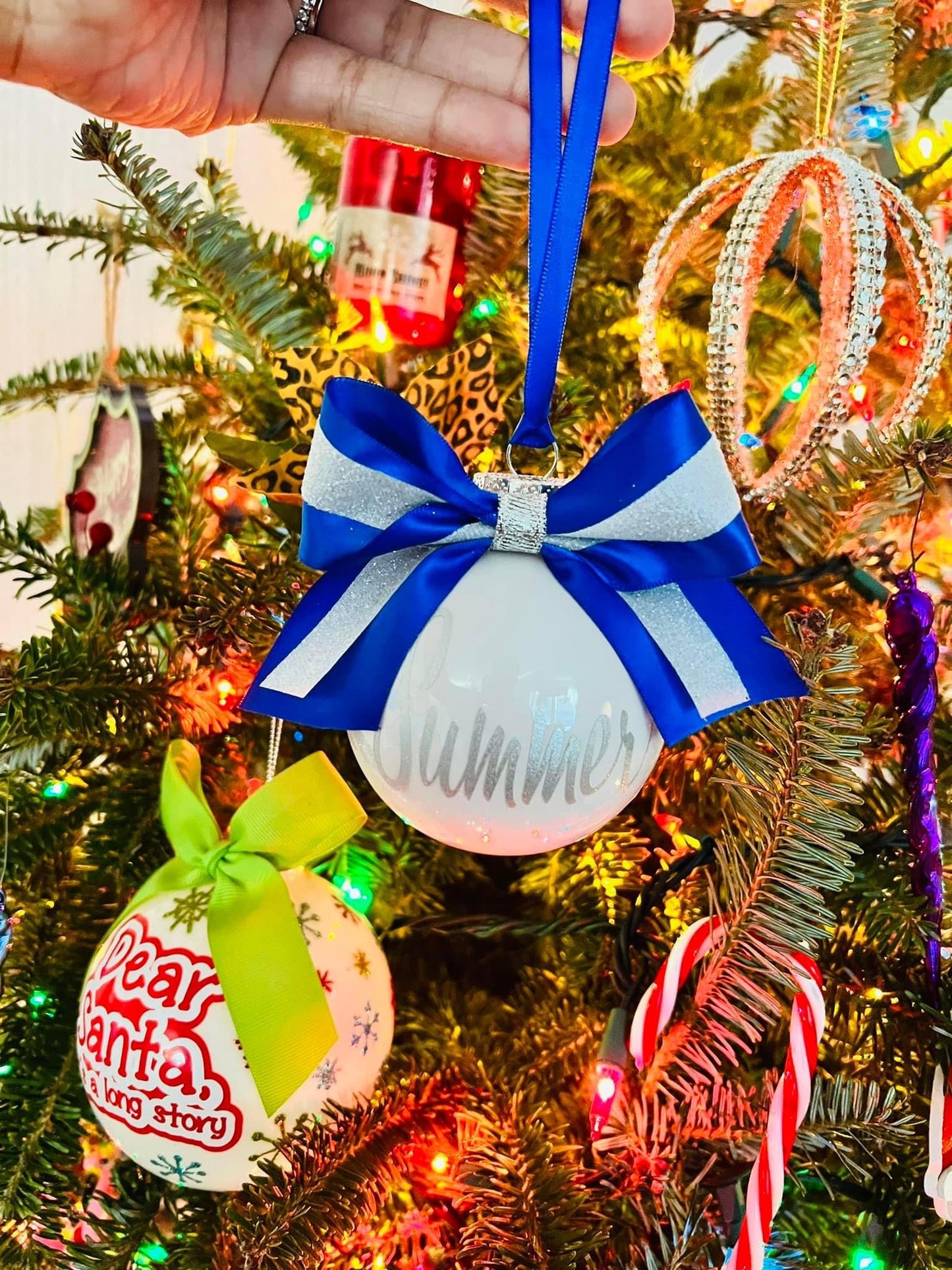 Custom Bulb Christmas Ornament