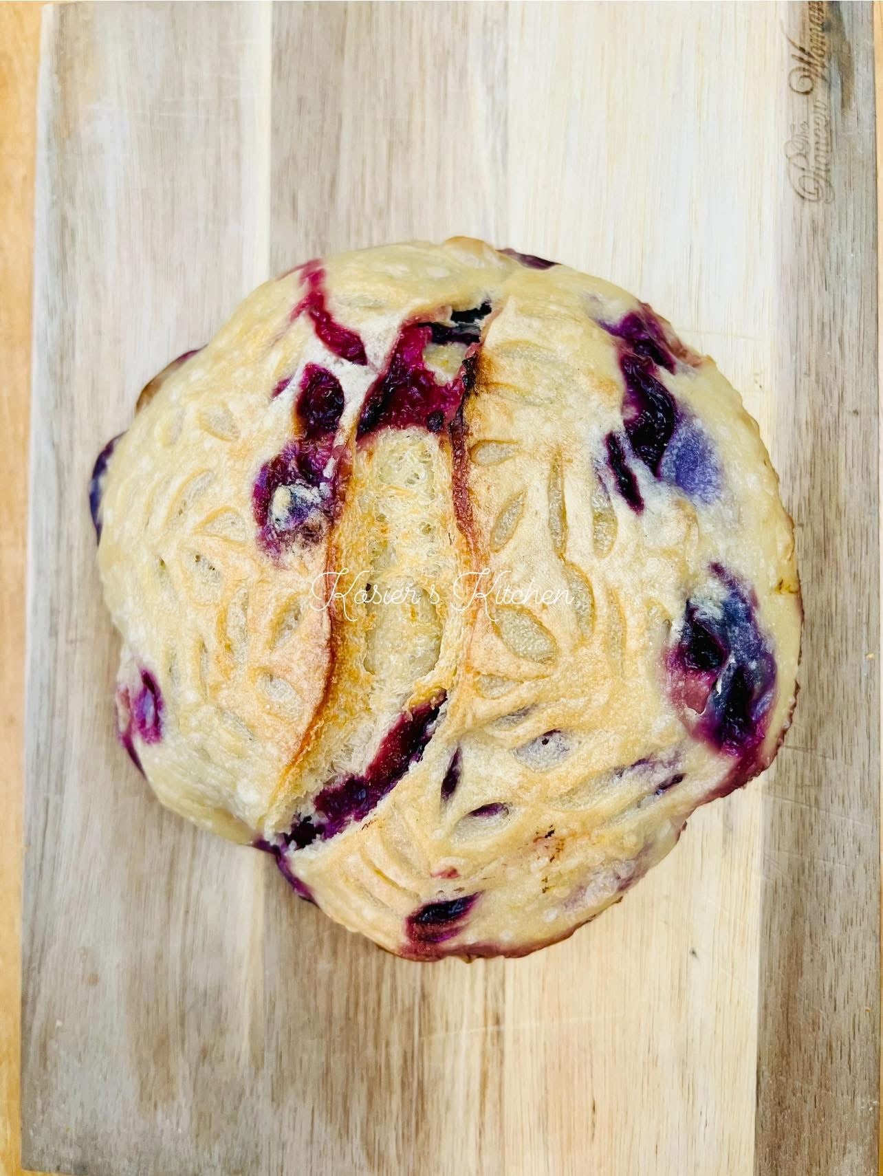 Lemon Blueberry Sourdough