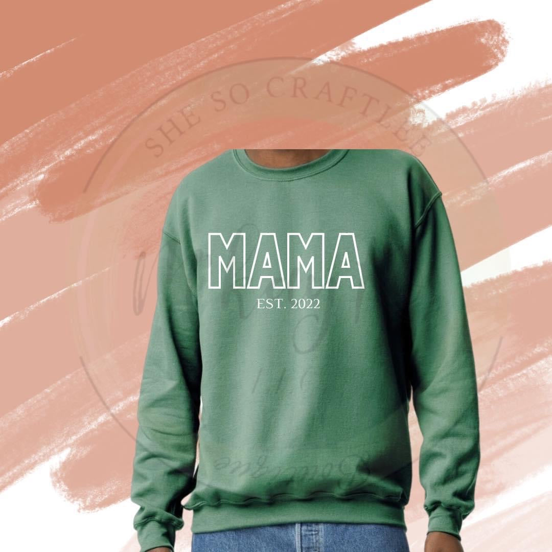 Custom Mama Sweatshirt