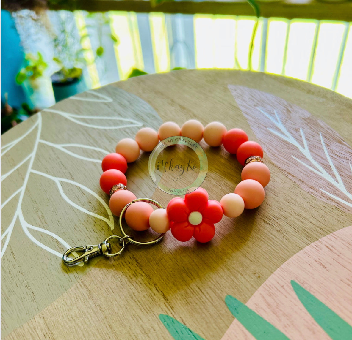 Silicone Bead Wristlet