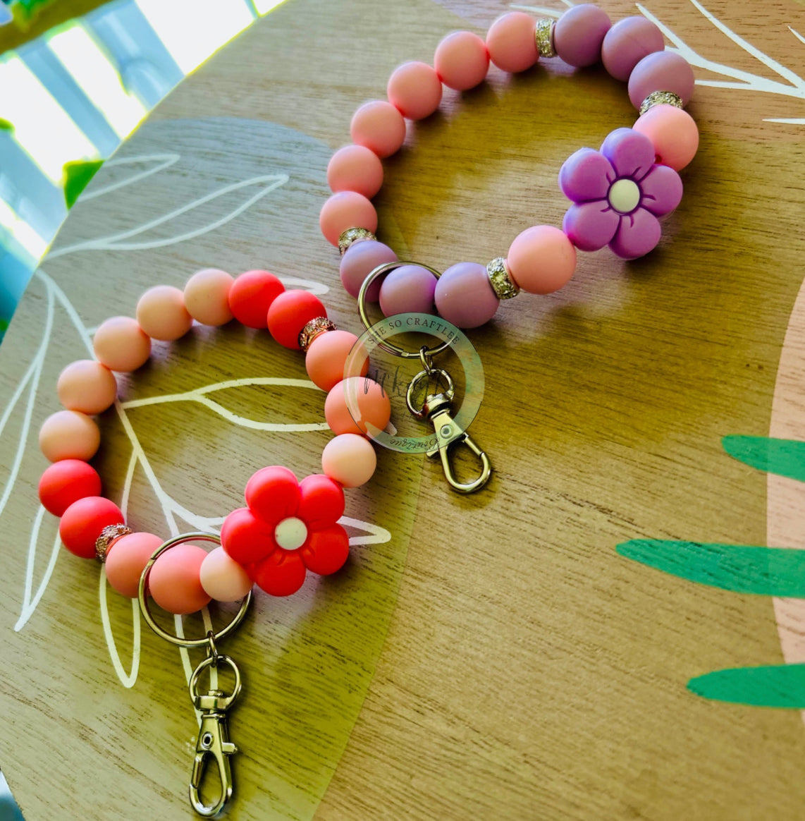 Silicone Bead Wristlet