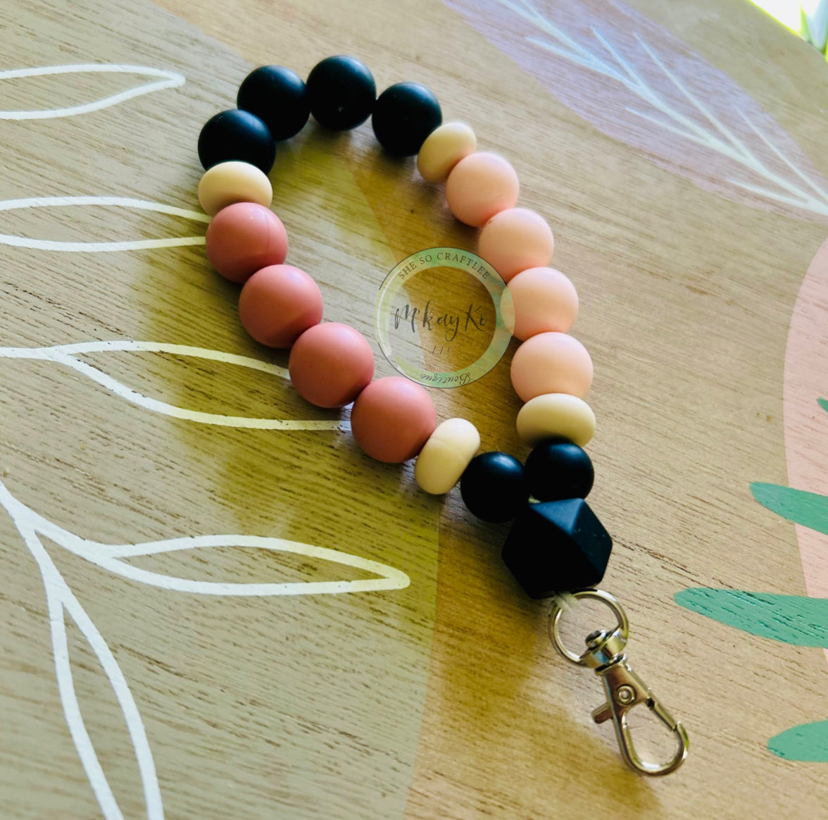 Silicone Bead Wristlet