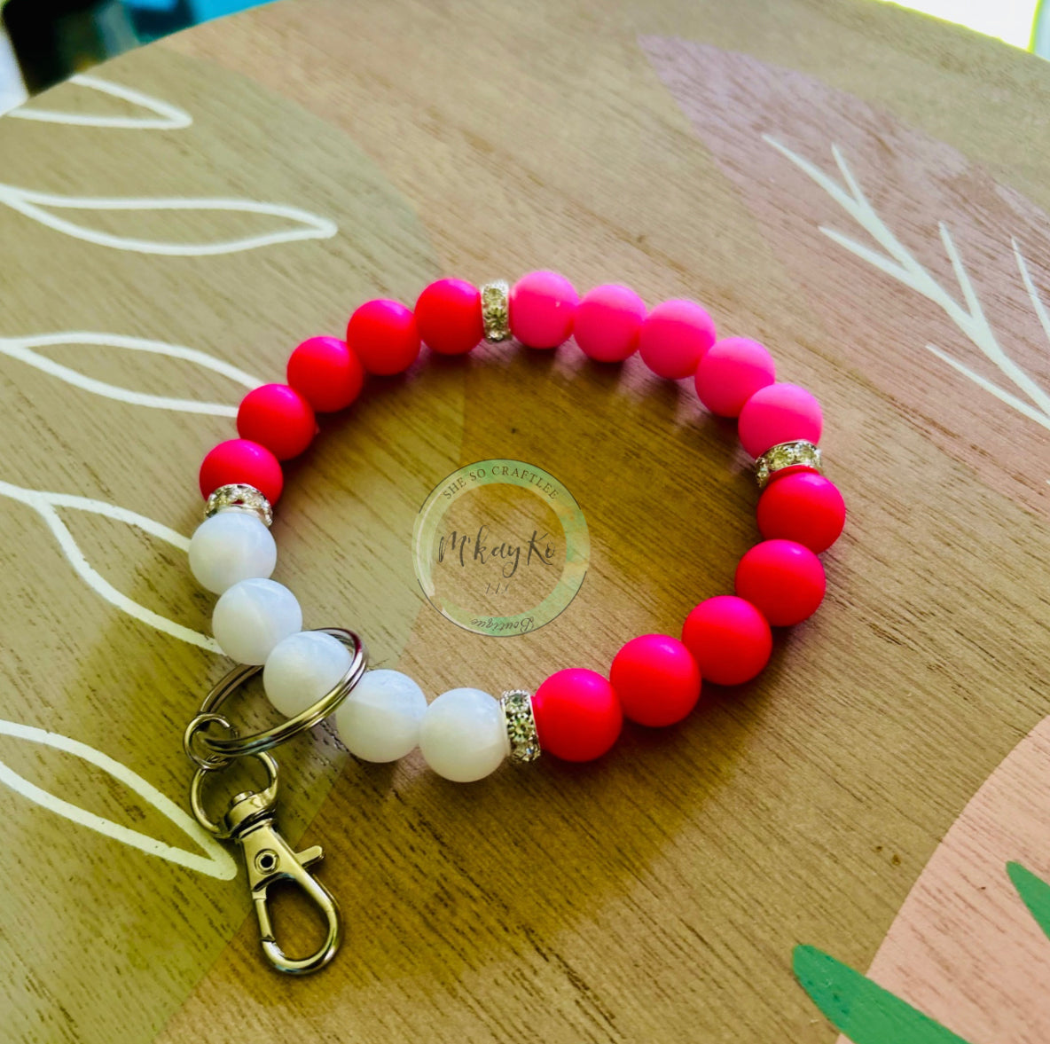 Silicone Bead Wristlet