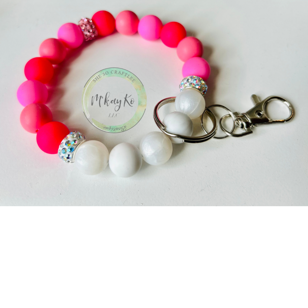 Silicone Bead Wristlet