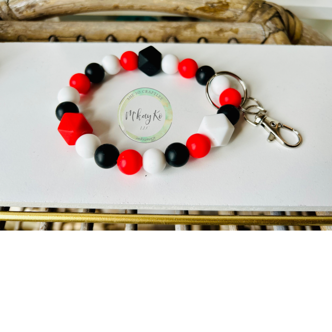 Silicone Bead Wristlet