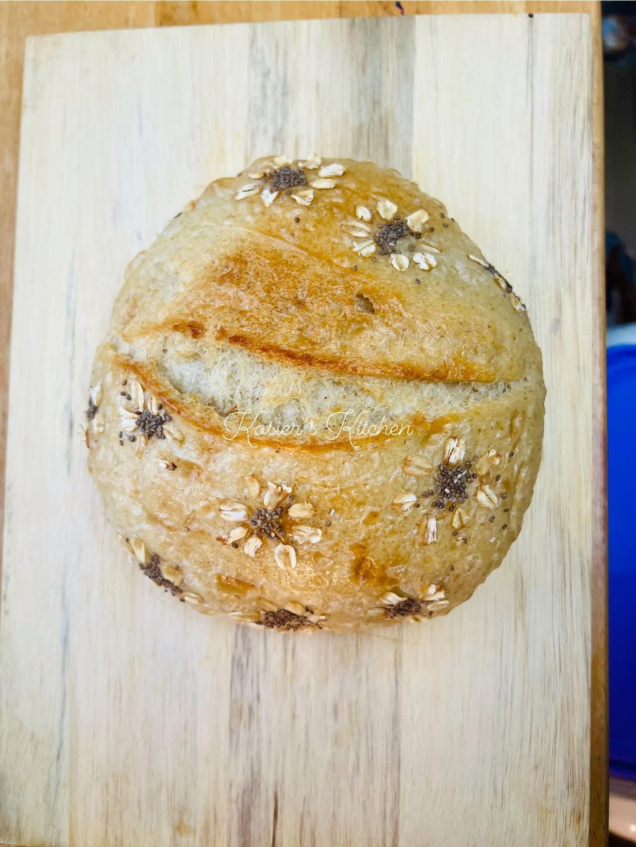 Honey Wheat & Oats Sourdough