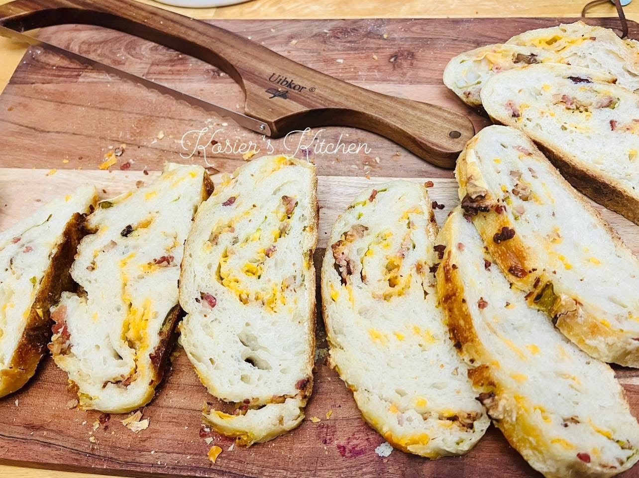 Bacon Cheddar JalapeñoSourdough