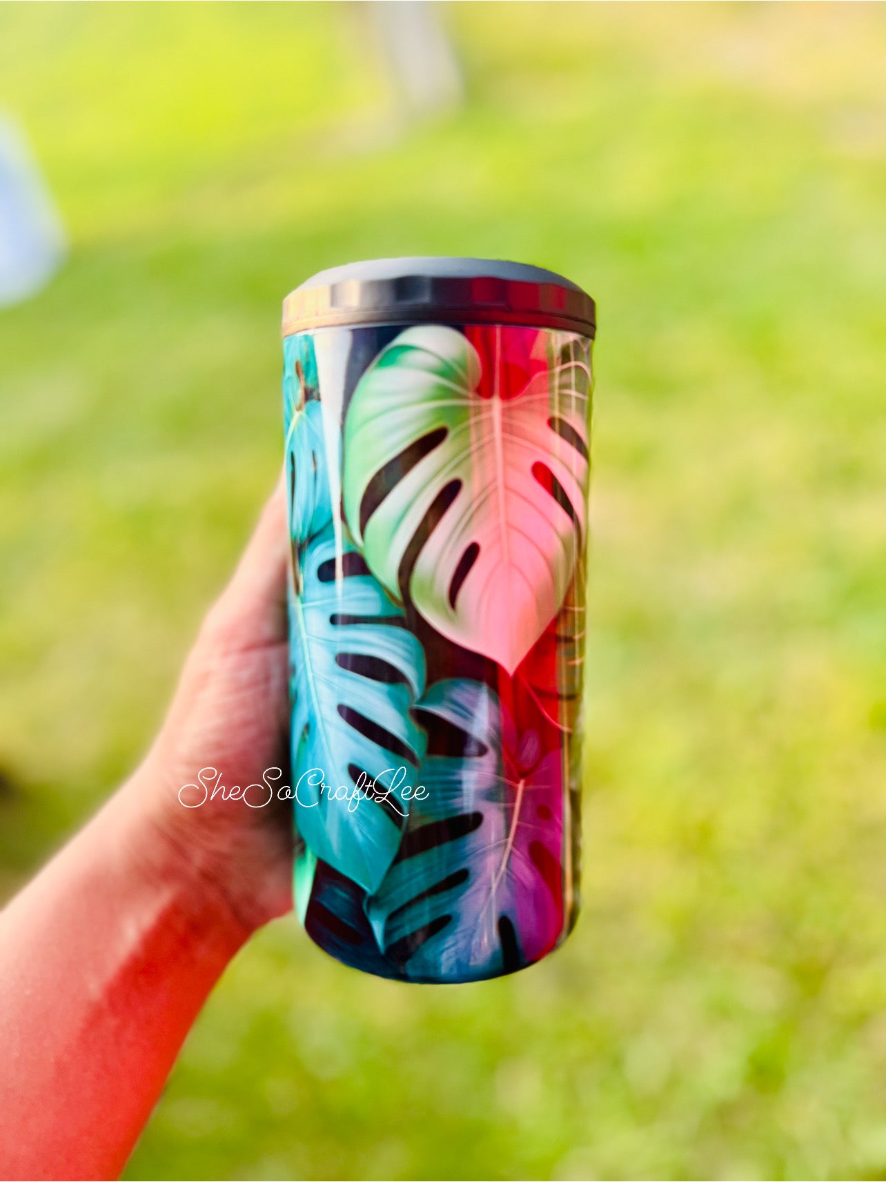 Green Foilage 4 in 1 Koozie