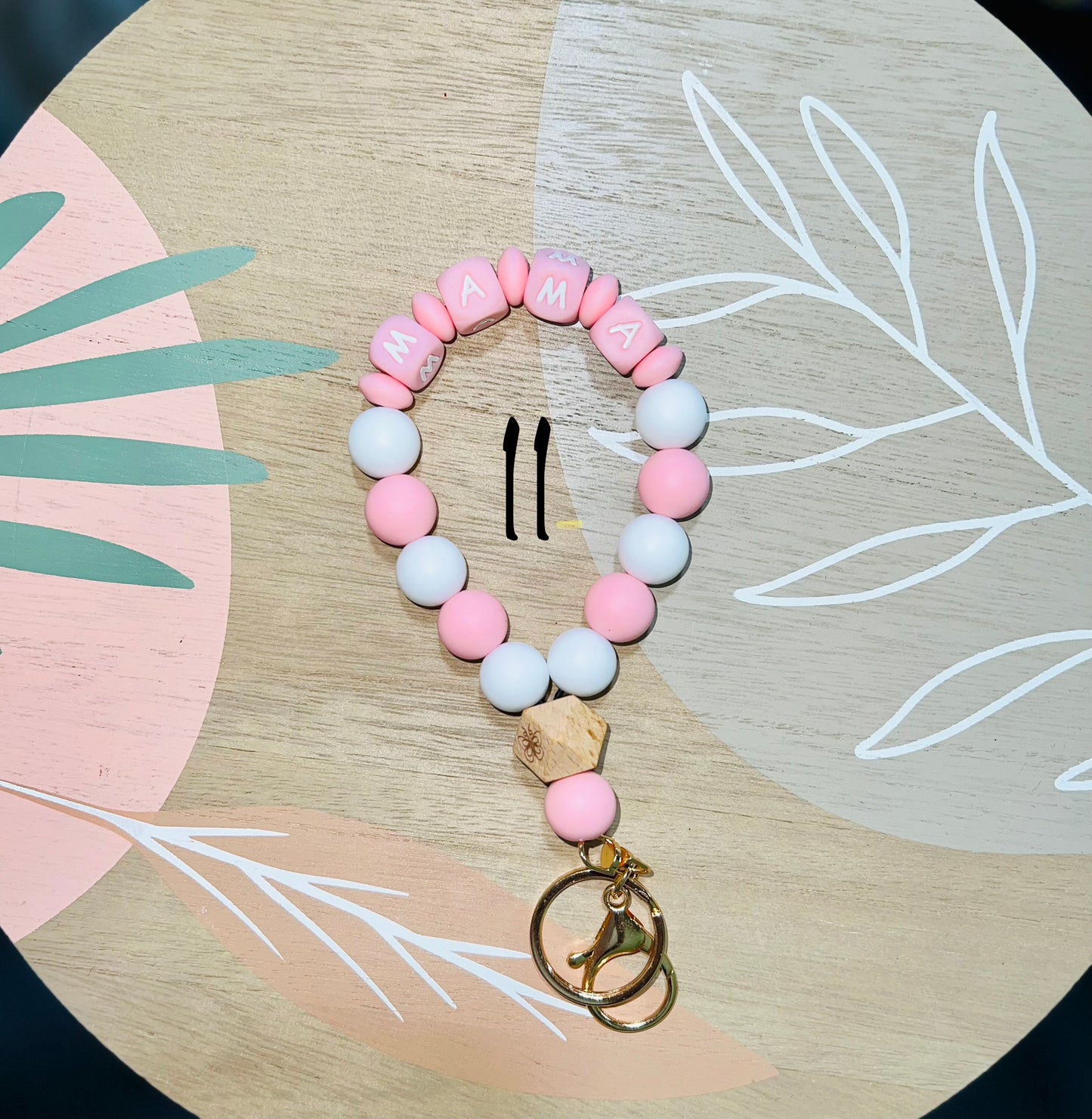 Silicone Bead Wristlet