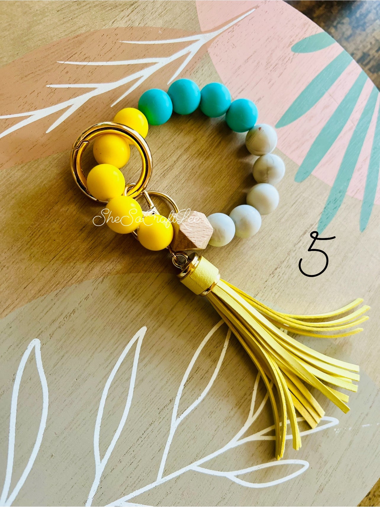 Silicone Bead Wristlet