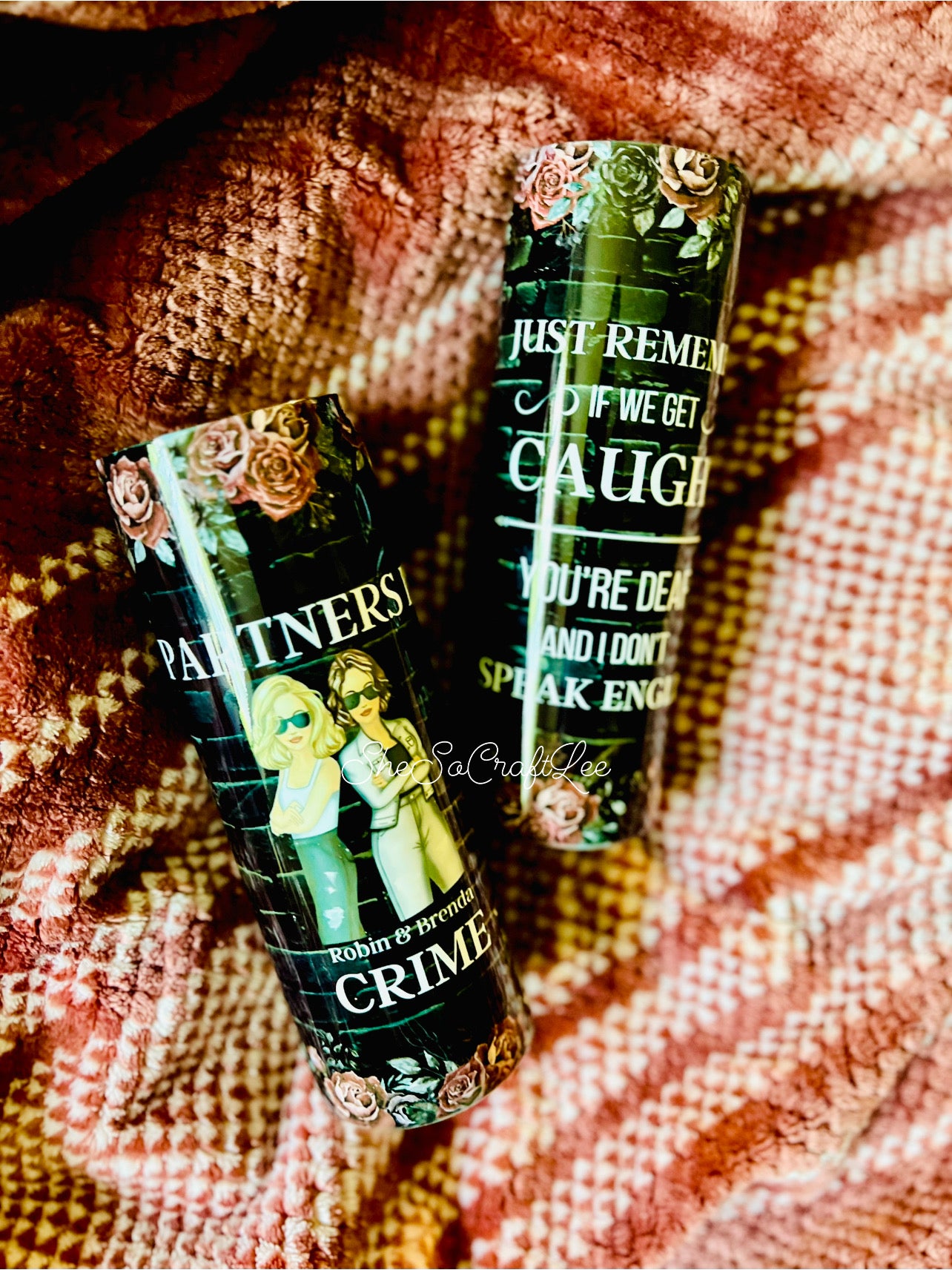 Partners In Crime Tumblers