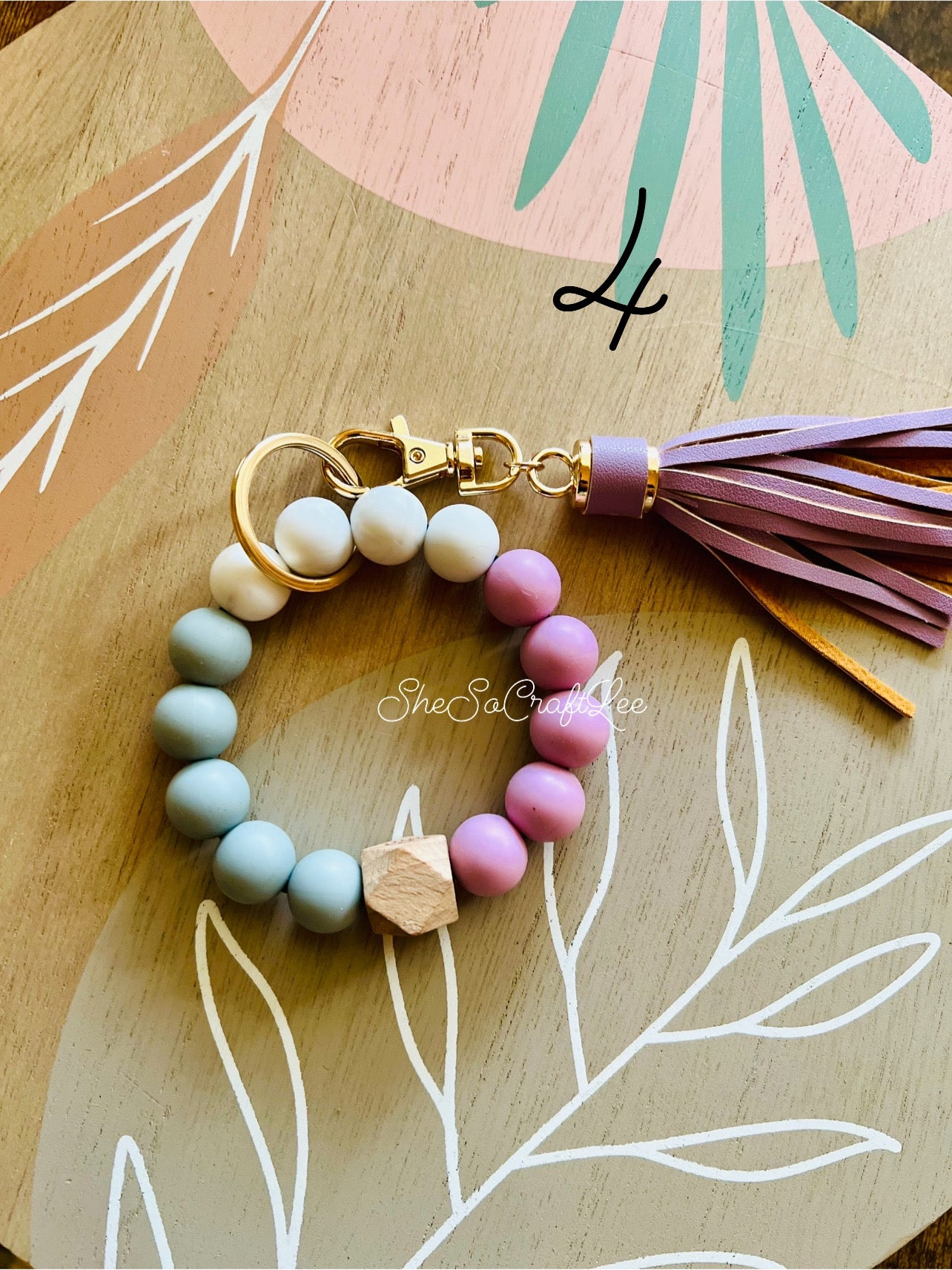 Silicone Bead Wristlet