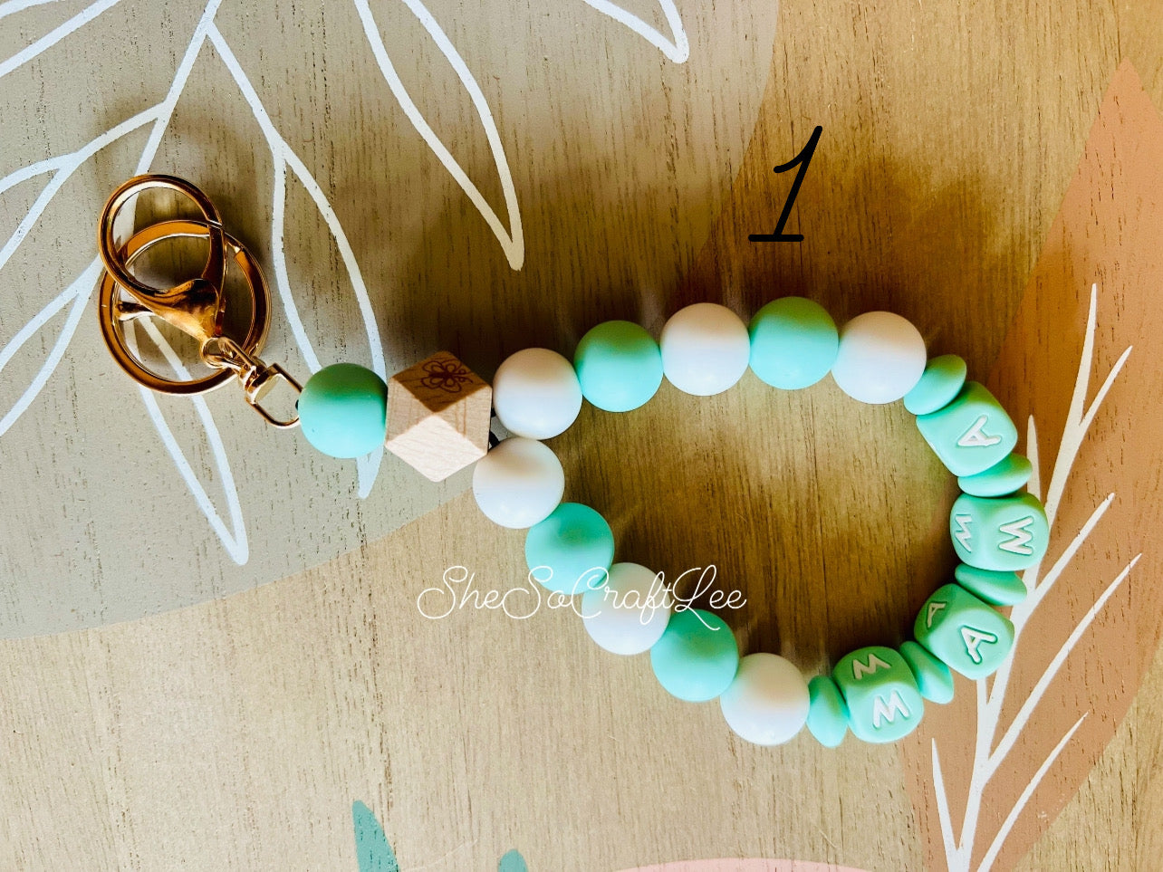 Silicone Bead Wristlet
