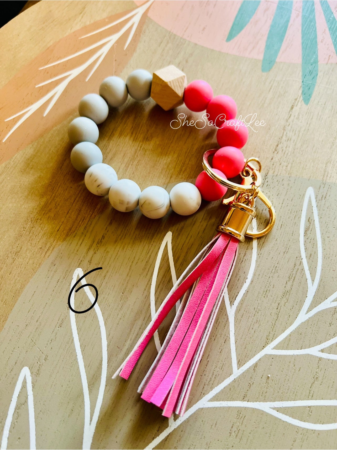 Silicone Bead Wristlet
