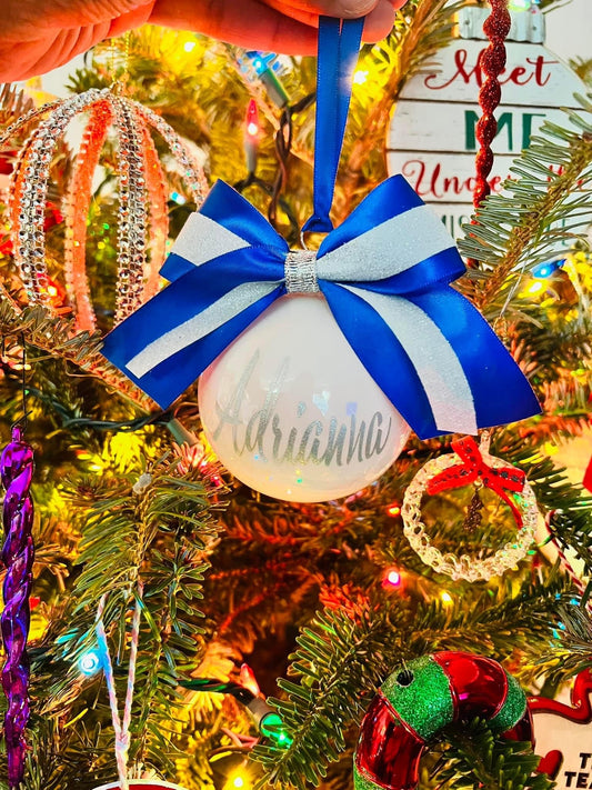 Custom Bulb Christmas Ornament