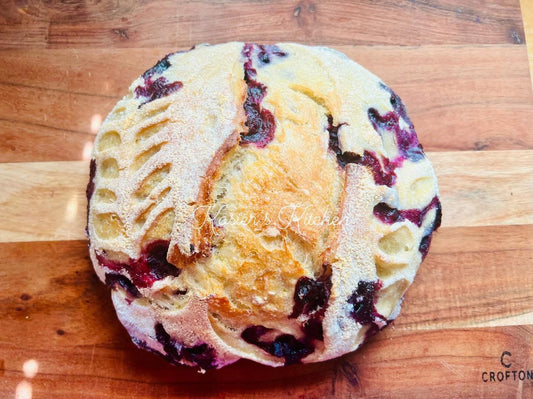 Lemon Blueberry Sourdough