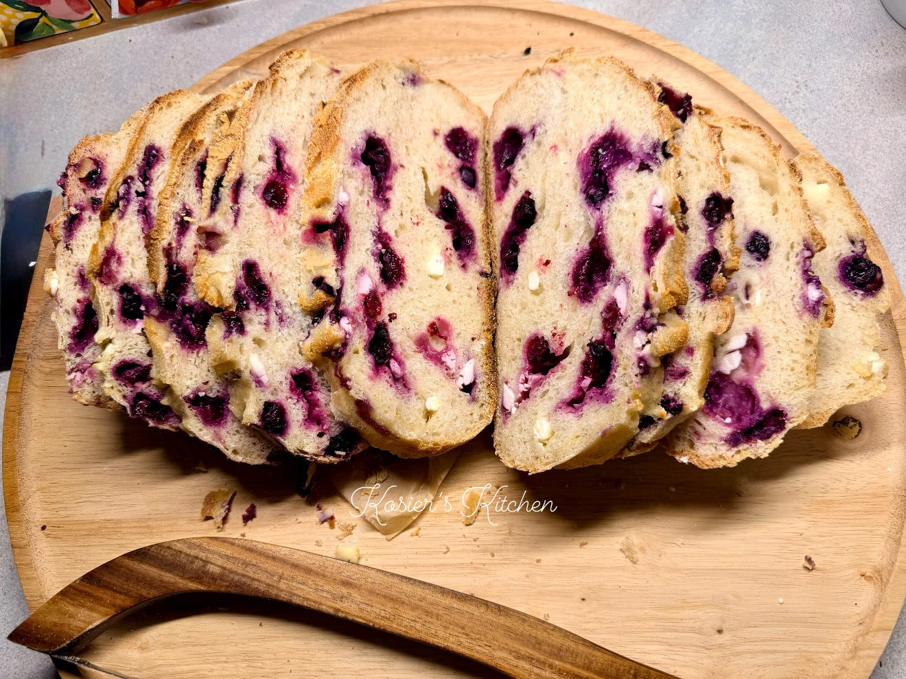 Lemon Blueberry & Cream Cheese Sourdough