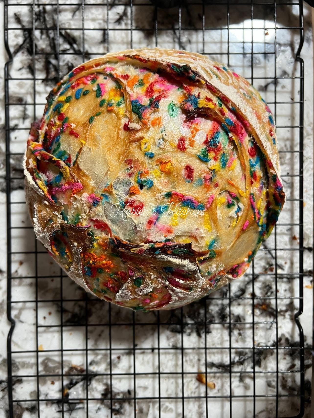 Funfetti Sourdough