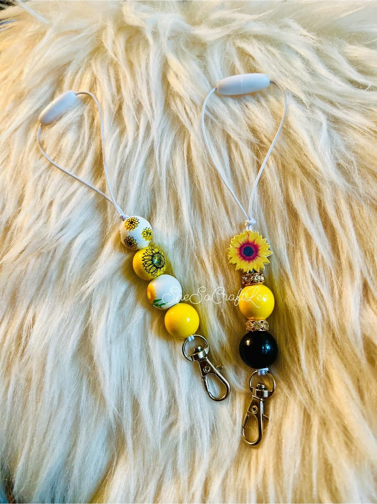 Sunflower Inspired Freshie Hangers