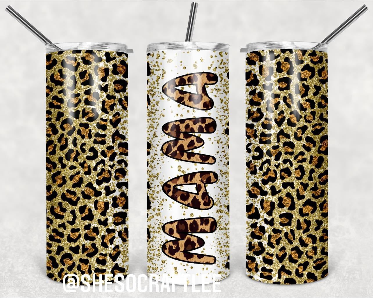 Mama Leopard Tumbler